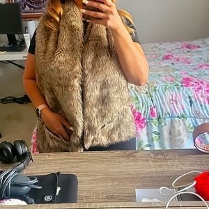 Faux fur scarf